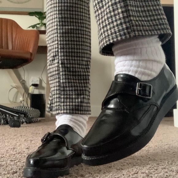 Black Loafers🤍 - Picture 1 of 4